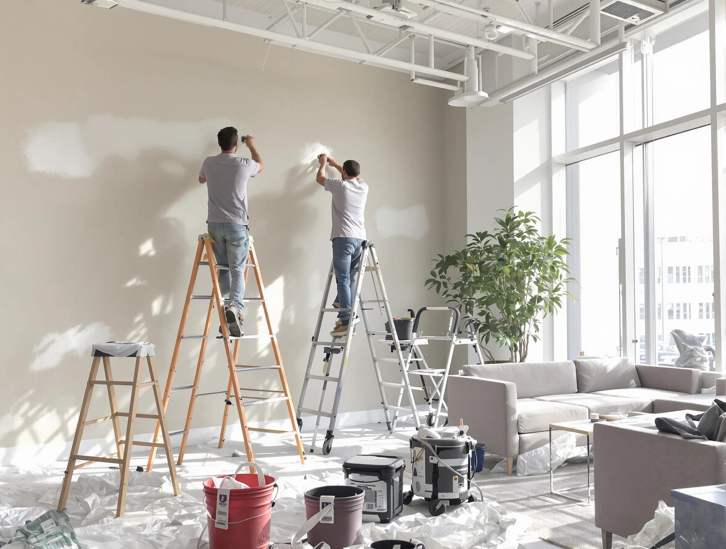 Phoenix House Painters delivering commercial painting services in Phoenix, AZ