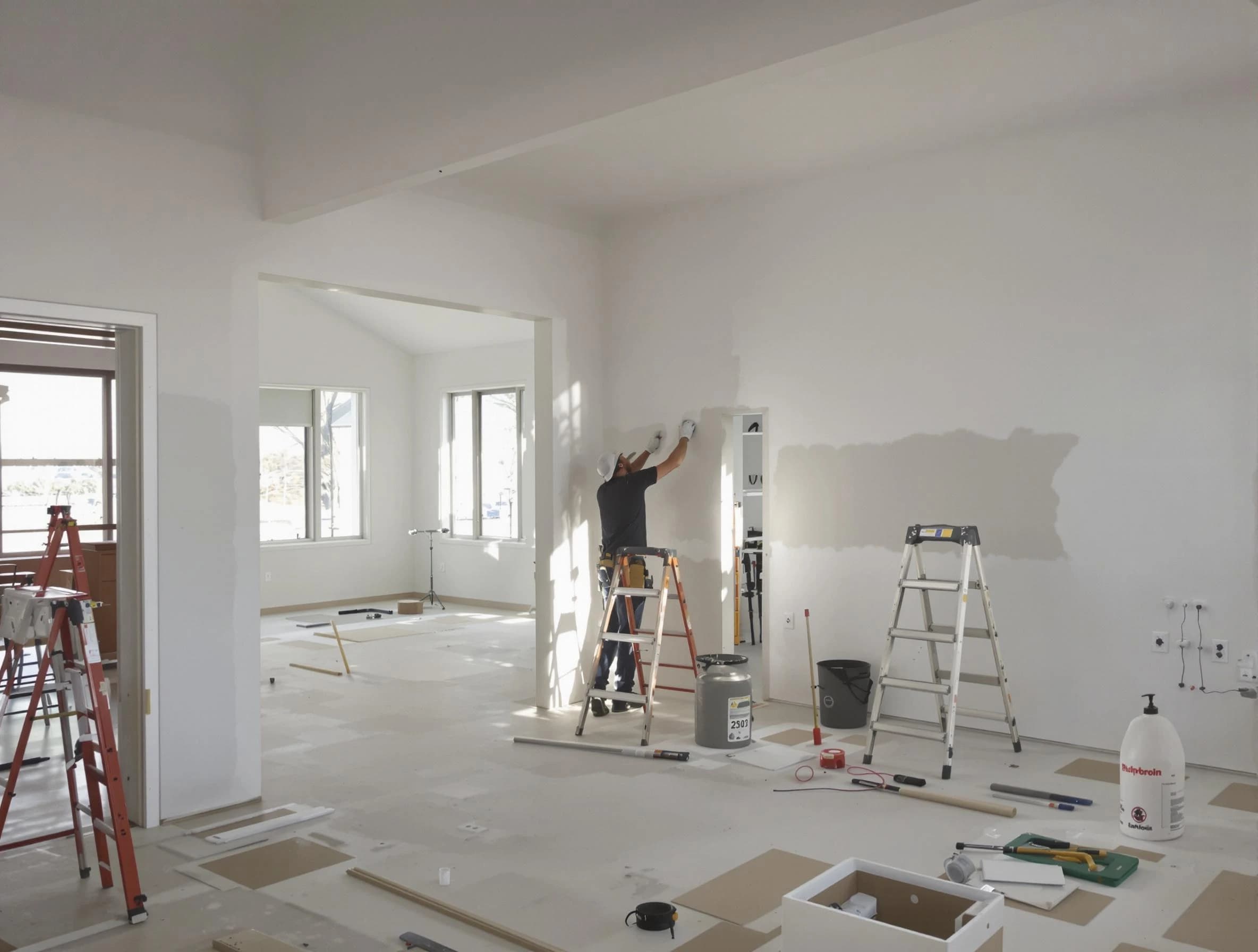 Detailed drywall installation with Phoenix House Painters in Phoenix