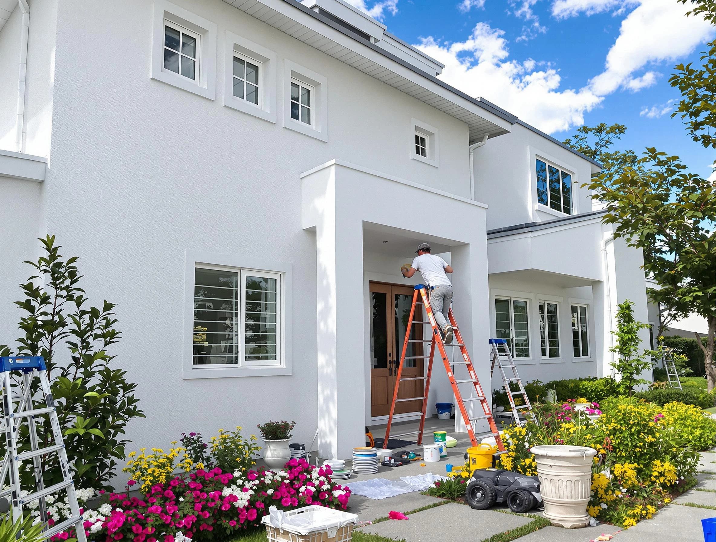 Phoenix House Painters team delivering a fresh exterior coat in Phoenix, AZ