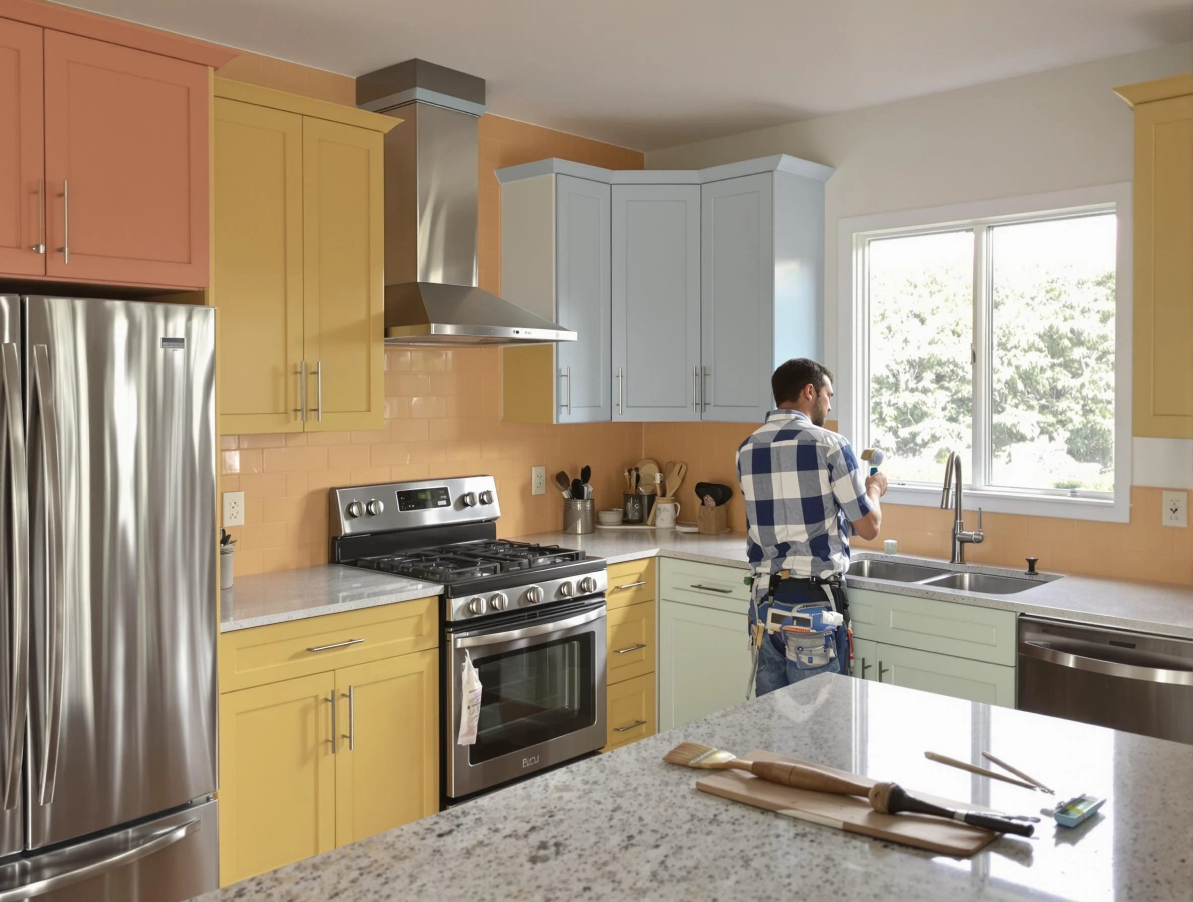 Kitchen and Cabinet Refinish in Phoenix