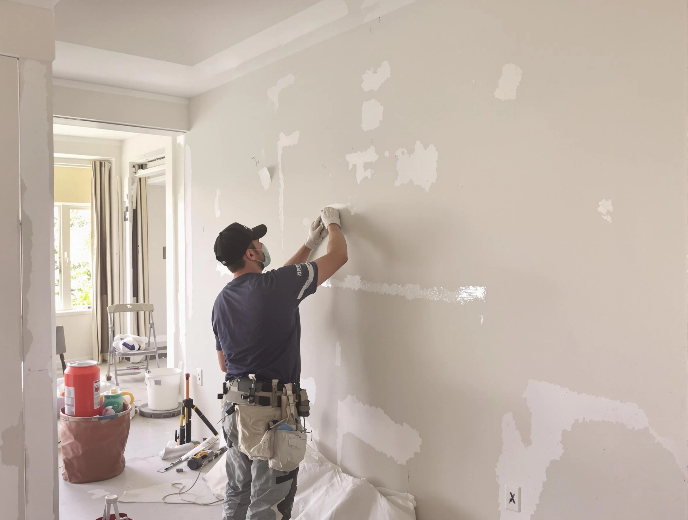 Taping and mudding service by Phoenix House Painters in Phoenix